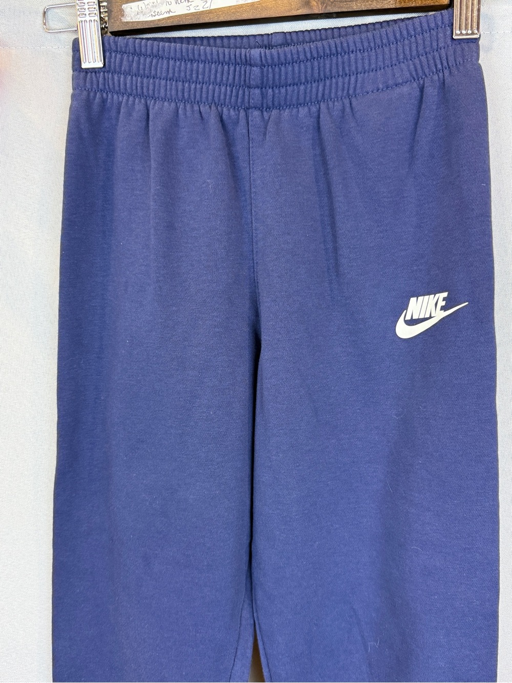 Nike Navy Blue Joggers- Size 7 - Picture 6 of 10